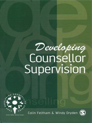 cover image of Developing Counsellor Supervision
